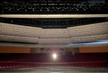 EJ Thomas Hall Stage and Seating